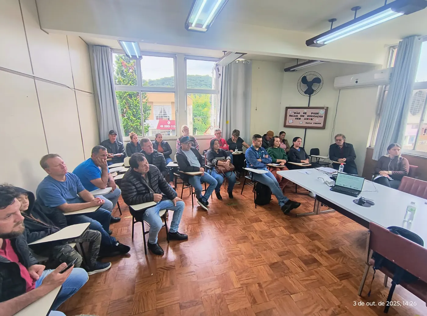 Foto da notícia “Oficina do Projeto Da Terra à Mesa realizada no município de São José do Cerrito”