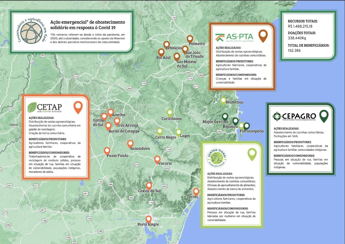 Foto da notícia “Publicação apresenta iniciativas de abastecimento solidário desenvolvidas na pandemia com efeitos que se estendem ao atual cenário de fome no país.”