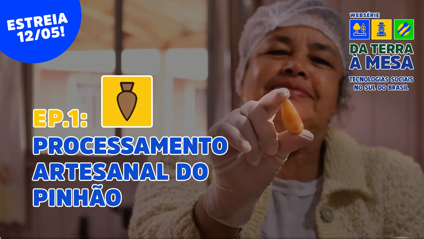 Foto da notícia “Websérie apresenta tecnologias sociais que fortalecem a agroecologia no Sul do Brasil”