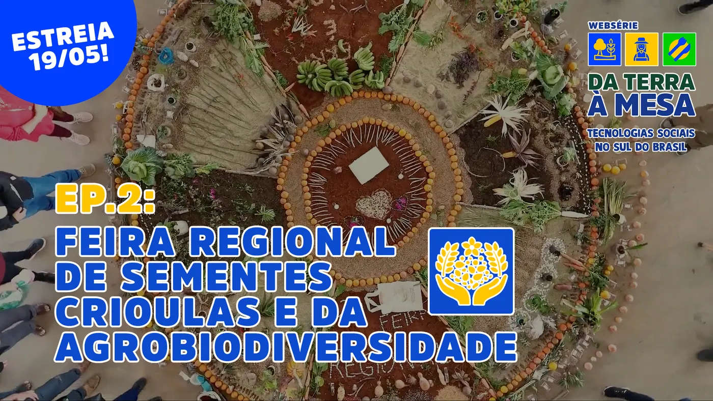 Foto da notícia “Websérie apresenta tecnologias sociais que fortalecem a agroecologia no Sul do Brasil”
