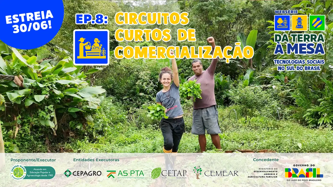 Foto da notícia “Websérie apresenta tecnologias sociais que fortalecem a agroecologia no Sul do Brasil”